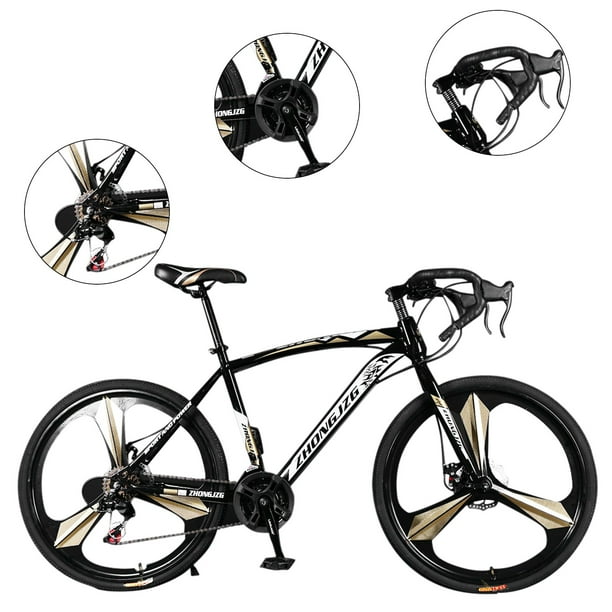 26/" Full Suspension Mountain Bike Shimano 21 Speed Mens Bikes Duble Disc Brakes